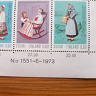 Kansallispukuja Postimerkkiarkki 1972 - pikkukuva 2