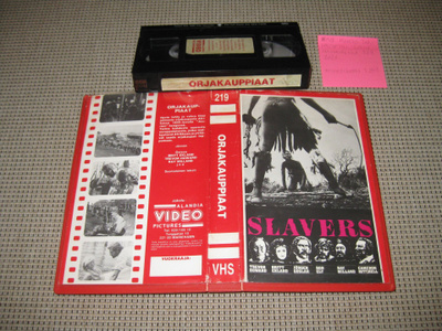 Slavers - Orjakauppiaat-VHS FIx, Ålandia Video, Britt Ekland