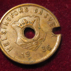 Helsingin kaasulaitos 1936. Kaasupoletti-Gas token - pikkukuva 1