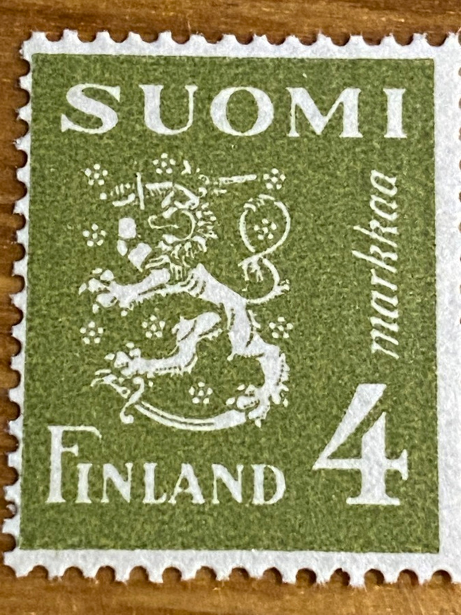 LEIJONAMALLI 1930 4MARKKAA**