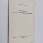 Franz Zimmermann : Einfuhrung in die existenzphilosophie - pikkukuva 1