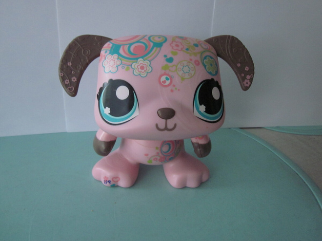 Littlest Pet Shop figuuri, iso eletroninen koira