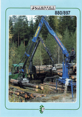Esite Foresteri 880/897 puutavaranosturi