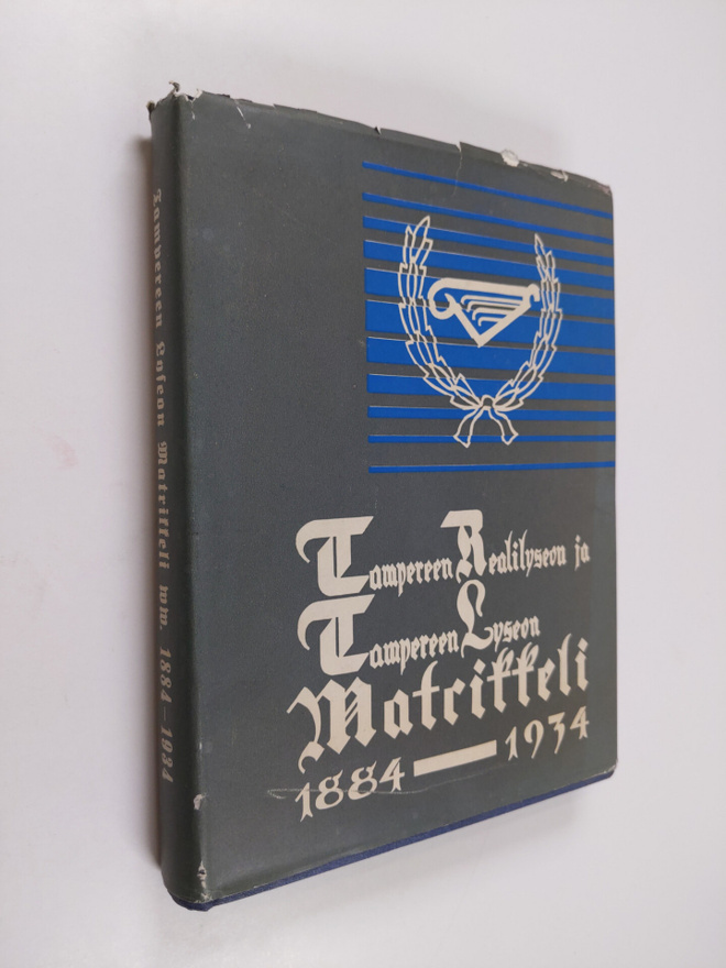 Tampereen realilyseon ja Tampereen lyseon matrikkeli 1884...
