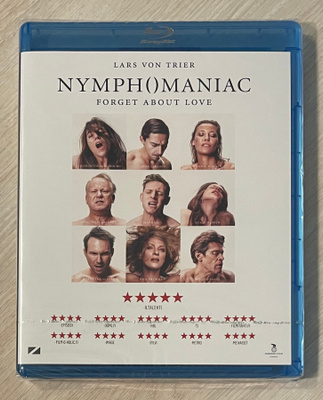 Lars von Trier: NYMPHOMANIAC (2013) uusi ja muoveissa