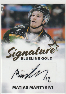 Matias Mäntykivi ilves Signature Blueline 2024-25