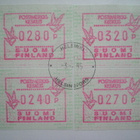 FDC - ATM 28 Santa C 2,40 / 2,70 / 2,80 / 3,20 mk 3.7.1995 - pikkukuva 2