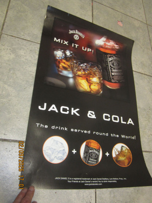 Jack Daniel’s Tennessee Whiskey -seinäjuliste