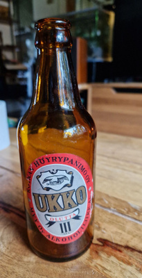 Ukko Olut pullo.Kotkan Höyrypanimo Oy