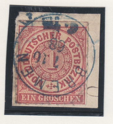 Saksa Reich pohjoissaksa 1868 Mi 4