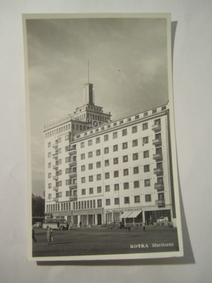 VANHA Postikortti Kotka 1950-l Alkup.Mallikappale