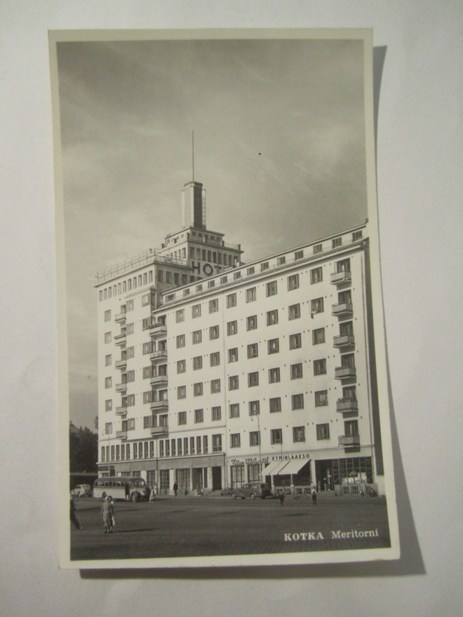 VANHA Postikortti Kotka 1950-l Alkup.Mallikappale