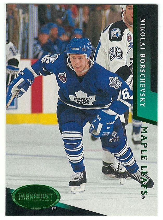 93-94 Parkhurst Emerald Ice #203 Nikolai Borschevsky