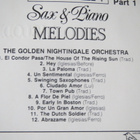 Golden Nightingale Orchestra: Sax & Piano Melodies 1 & 2 2CD - pikkukuva 2