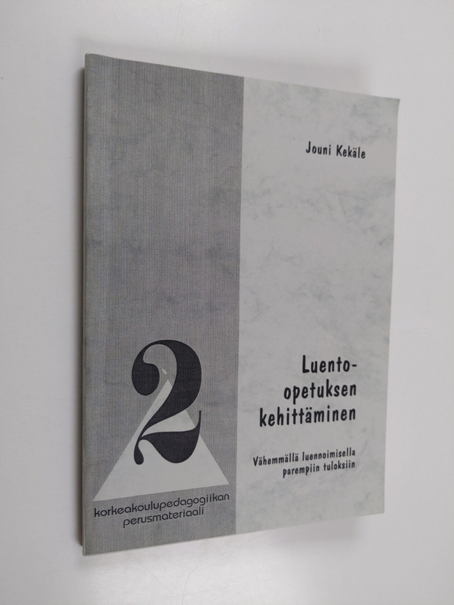 Jouni Kekäle : Luento-opetuksen kehittäminen : vähemmällä...