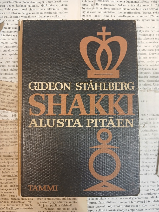 Gideon Ståhlberg - Shakki alusta pitäen (sid.)