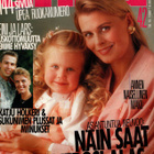 Anna n:o 42 1990 Miss Suomi. Kaisu. Eini & Lars. Tiia. Paula - pikkukuva 1