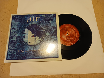 HIM – In Joy And Sorrow 7" ps orig 2006 upea kunto nm!!