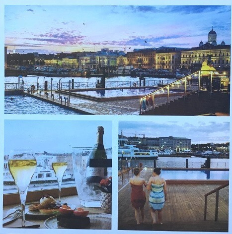 Helsinki Allas Sea Pool Postikortti
