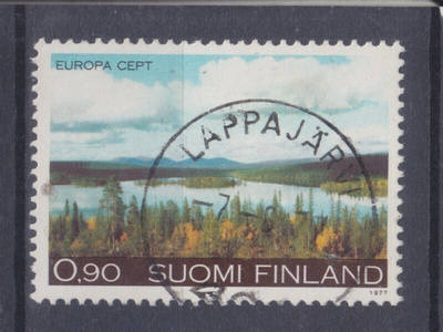 1977 Europa cept loistoleimalla