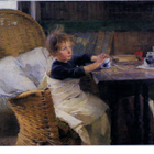 kortti **/° Schjerfbeck Helene Lapsi - eril. taidekortteja - pikkukuva 1