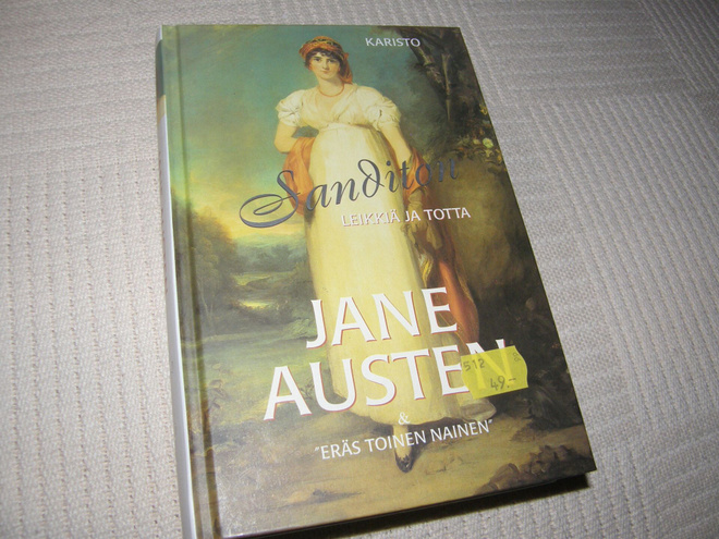 Jane Austen Sanditon Leikkiä ja totta  -sid