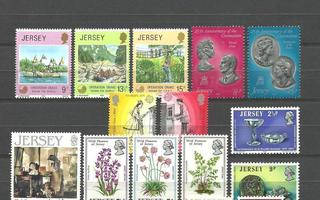 JERSEY Kanaalisaaret erä postituoreita merkkejä **