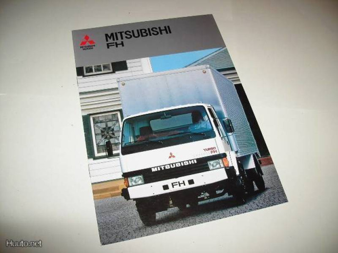 Mitsubishi FH - sarja esite - Suomi 1988