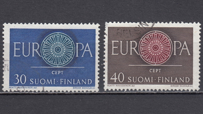 1960 Lape 525 - 526 Eurooppa
