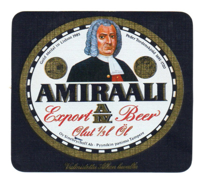Sinebrychoff AMIRAALI AIV Olut Peder Tordenskjold