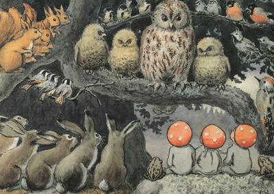 Elsa Beskow: Tonttulan lapset ja eläimet