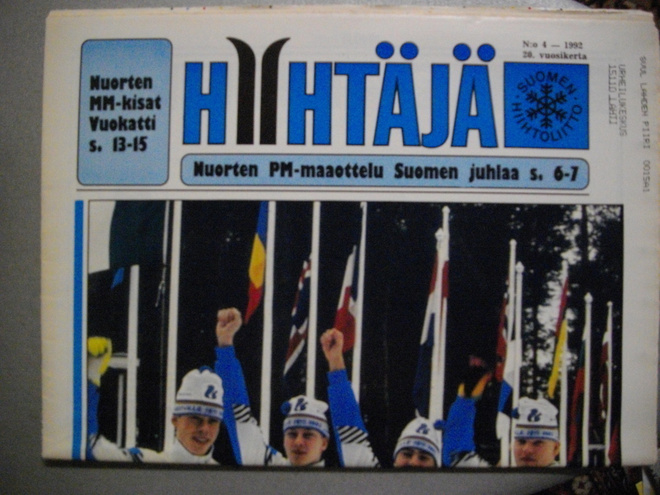Hiihtäjä Nro 4/1992 (17.3)