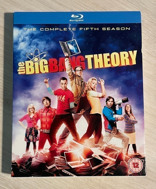Rillit huurussa (The Big Bang Theory): Kausi 5 (Blu-ray)