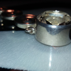 7.7cm Kotimainen desing hopea riipus kivillä - pikkukuva 4