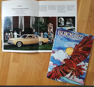 1977 Buick PRESTIGE esite - KUIN UUSI - ISO - 78 sivua
