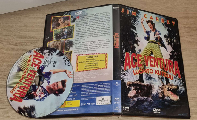 DVD Ace Ventura luonto kutsuu