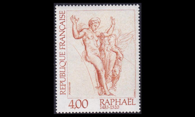 Ranska 2390 ** Raffael 500v (1983)