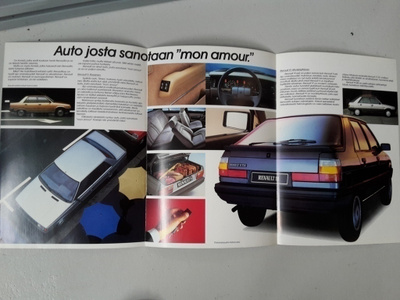 Renault 9 ja 11 -esite, 1985