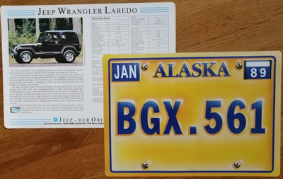 1989 Jeep Wrangler Laredo esite - KUIN UUSI