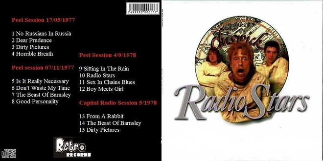 RADIO STARS radio sessions 1977-78 ...uk klassikko