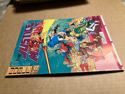 NOBLE COMICS THE JUSTICE MACHINE 2/1981 HYVÄ