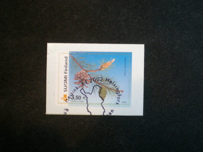 EP-leimattu merkki 3,50 € Mänty 2002 - LaPe 1599