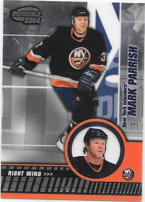 2003-04 Pacific Invincible #61 Mark Parrish New York Isles