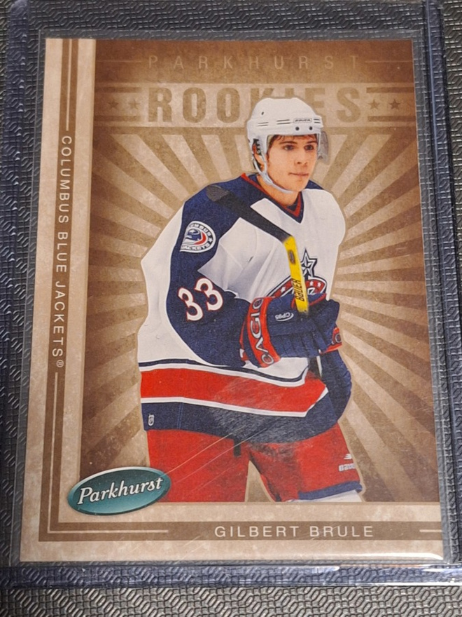 2005-06 Parkhurst Gilbert Brule Rookie Columbus Blue Jackets