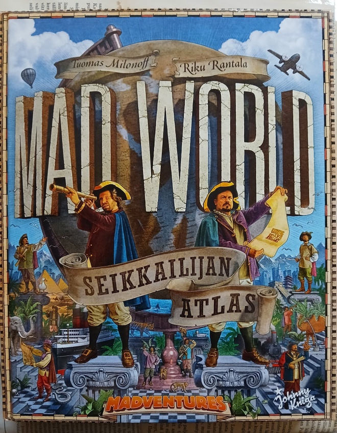 Milonoff, Rantala - Mad World: seikkailijan atlas (sid.)