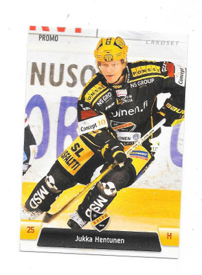 2011-12 CardSet #  Jukka Hentunen  Kalpa