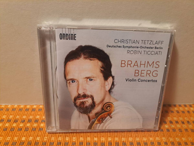 Brahms,Berg:Violin concertos -Tetzllaff-Ticciati CD