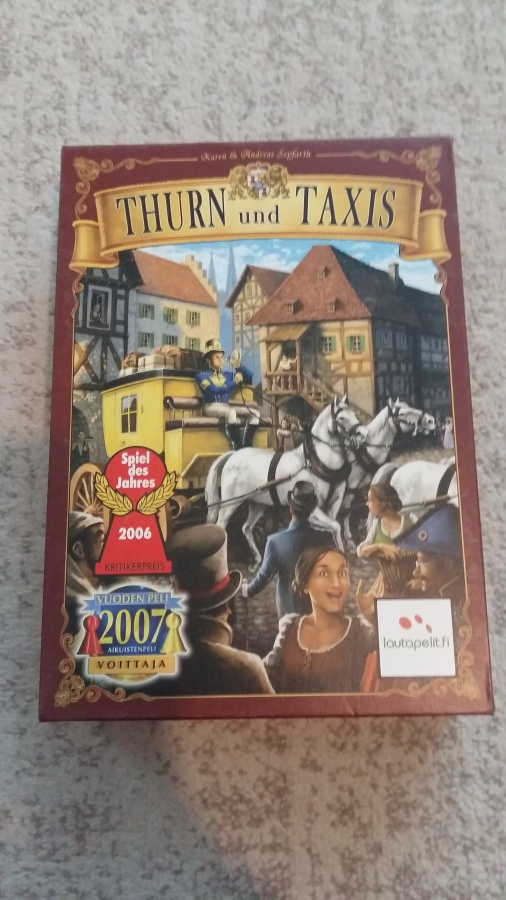 Thurn und Taxis  - lautapeli, hyväkuntoinen
