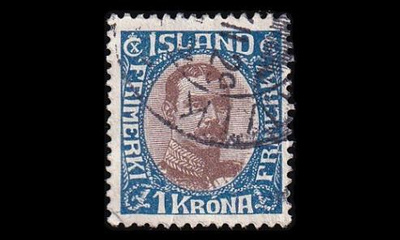 Islanti 96 o Christian X 1 Kr (1920)