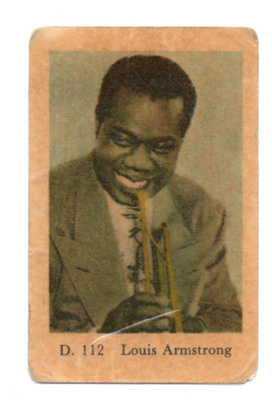 Purkkakuva D. n:o 112 LOUIS ARMSTRONG